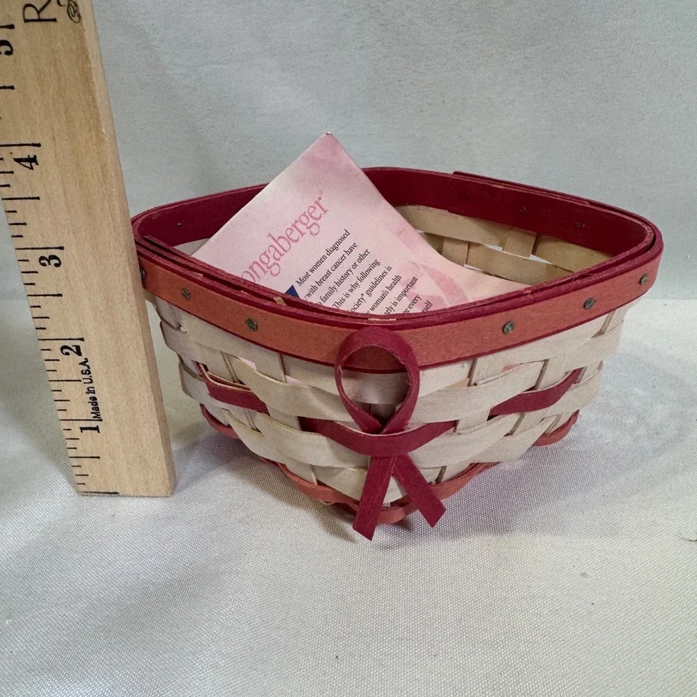 Longaberger handwoven decorative